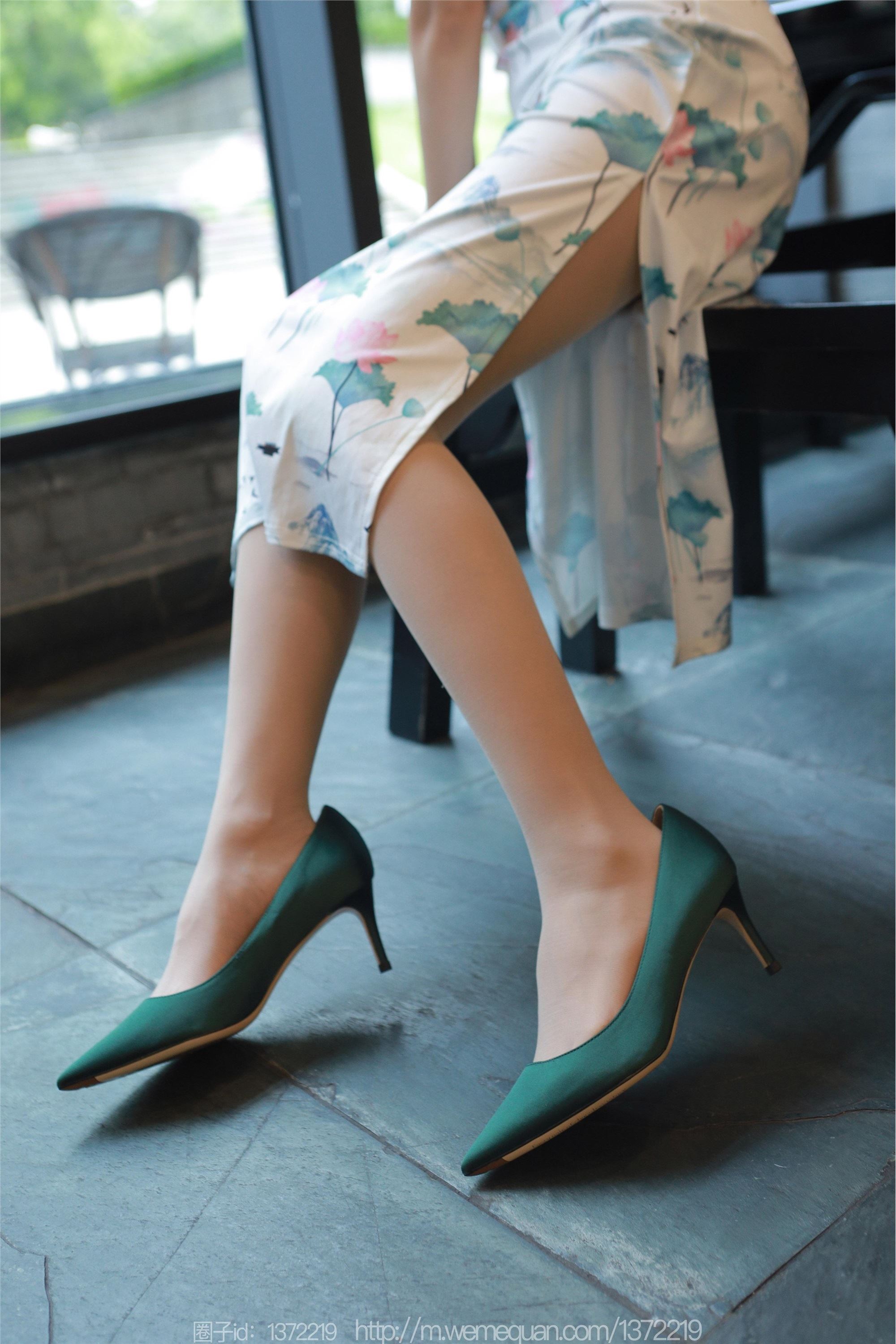 IESS异思趣向  2023.07.19 丝享家 1484 美子《绿鞋佳人》